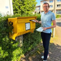 Aufnahmeschreiben sind auf dem Postweg